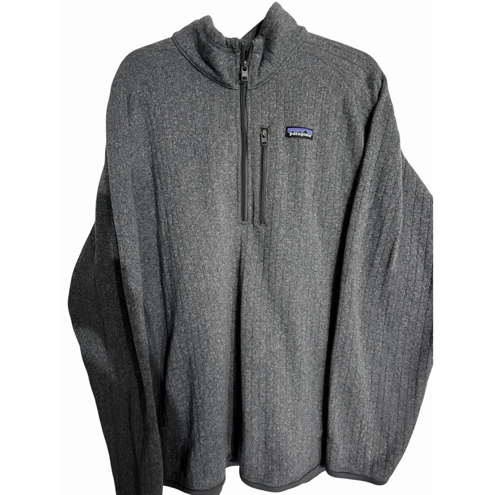 Patagonia Men's Better Sweater Fleece Pullover Sweater Gray Size XL